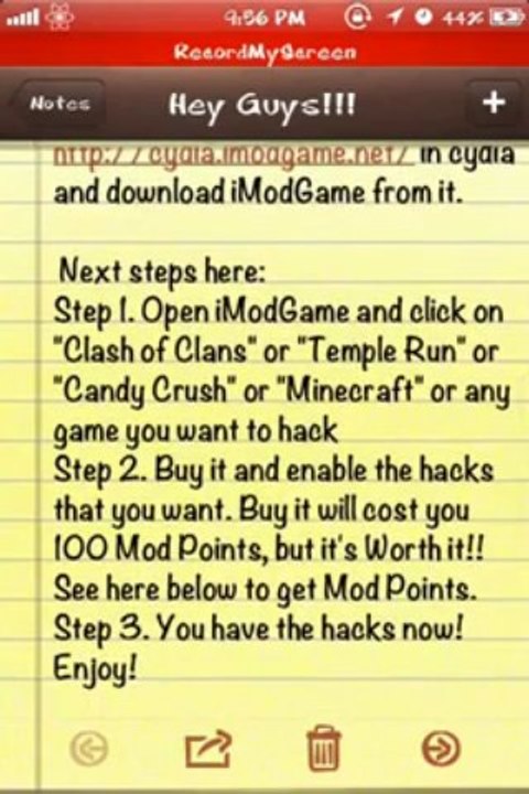 Clash Of Clans Hack Latest 100% Working July 2013