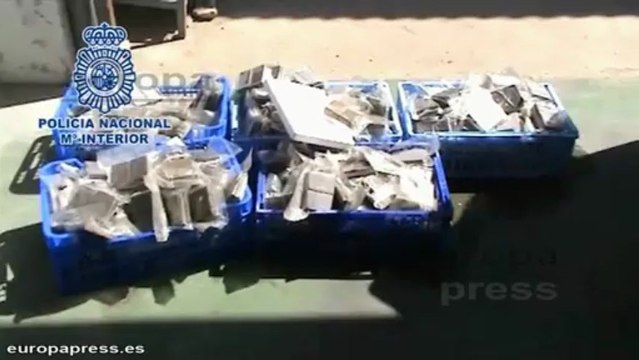 14 detenidos por introducir hachís en cajas de sardinas