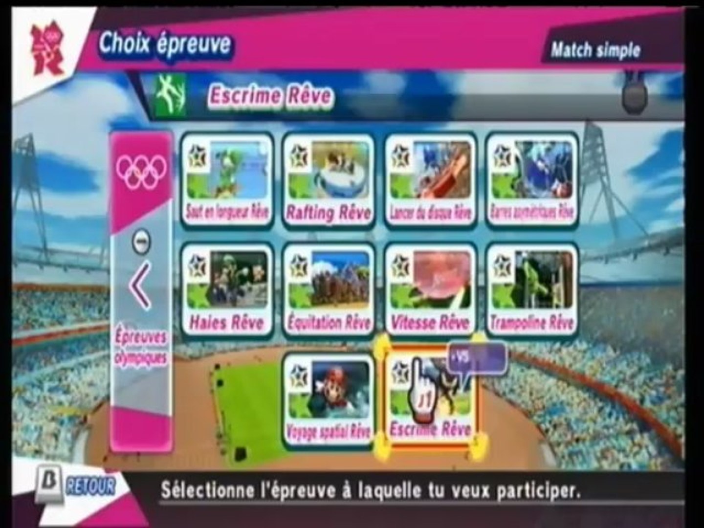 Défi : Mario et Sonic aux JO de Londres 2012 [1/2] (Wii) - Vidéo Dailymotion