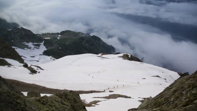 80km- Passage au Brévent - Chamonix Marathon et Cross du Mont-Blanc 2013