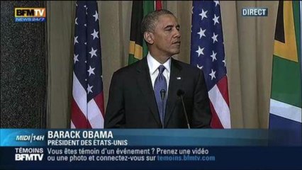 Obama : "Le courage de Mandela a inspiré le monde"