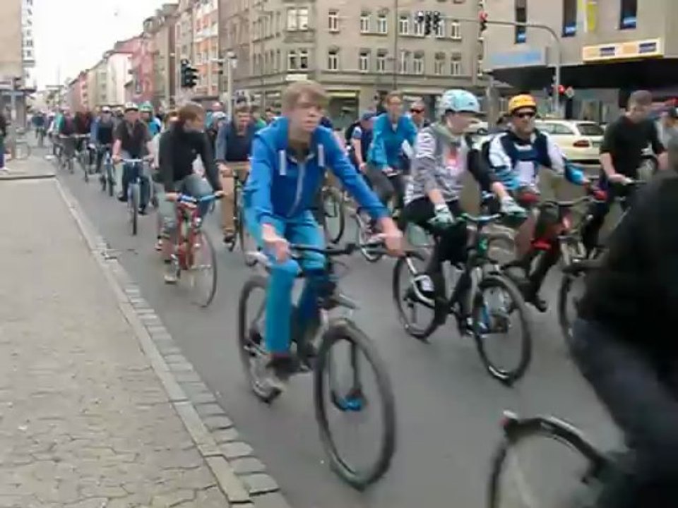Nürnberg Critical Mass Juni 2013