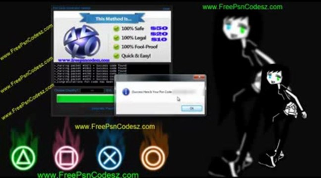 Psn Code Generator ! Générateur ! July - Août 2013 Update
