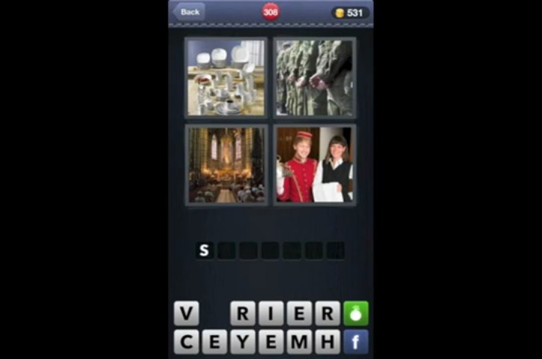 4 Pics 1 Word Gameplay Walkthrough Video