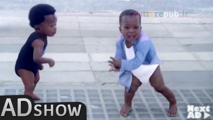 Cute Evian babies: never grow old!