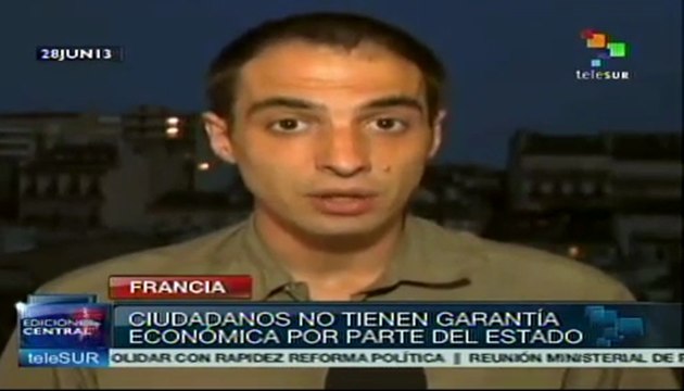 Clase trabajadora francesa se ve afectada por recesión