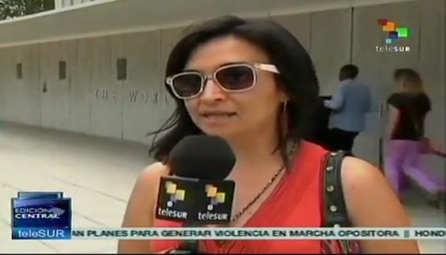 Activistas recuerdan frente al BM 4 años del golpe de Honduras