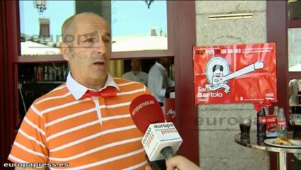 Madrid celebra 'San Bartolo' en apoyo a los bares