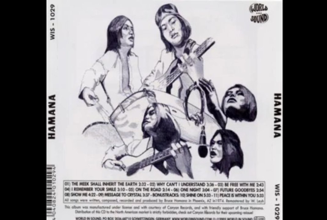 Hamana."The Meek Shall Inherit The Earth"1974 US Psych Folk Rock