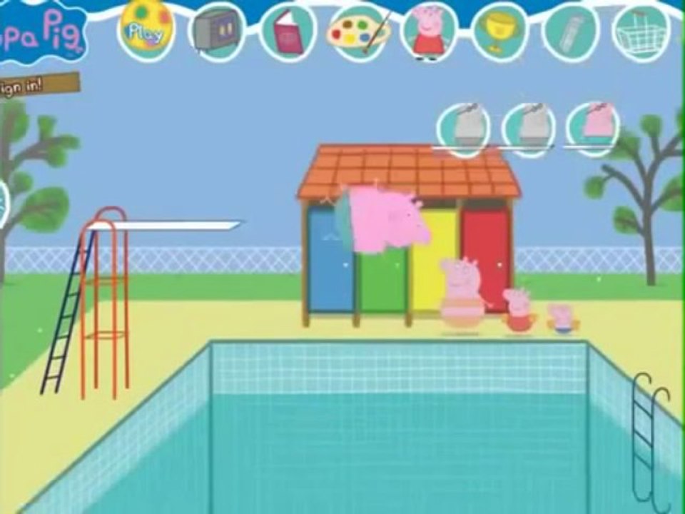 Peppa Pig Swimming Time English Episode