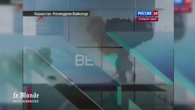 Explosion en vol d'une fusée russe lors de son lancement