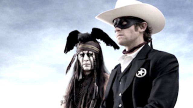 The Lone Ranger - Armie Hammer & Johnny Depp