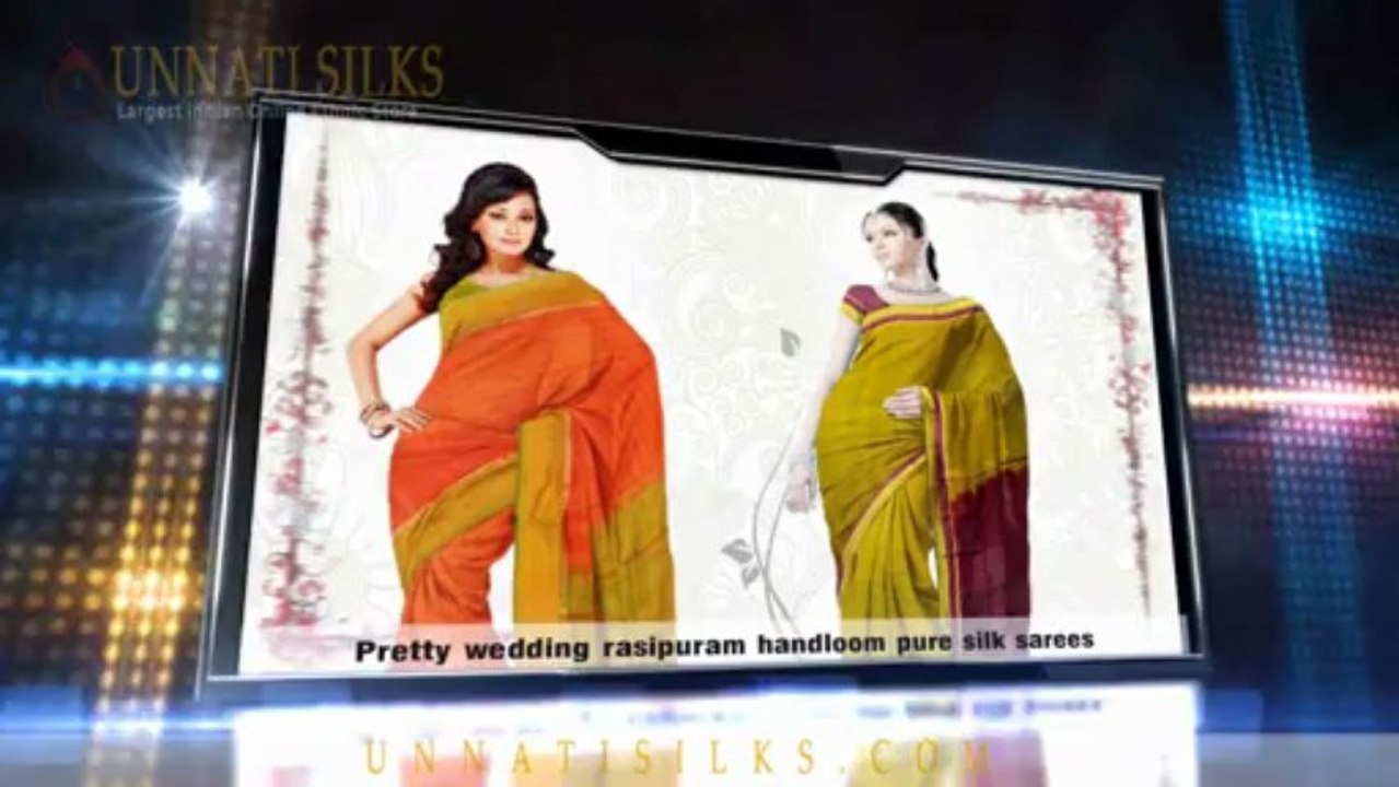 Rasipuram Sarees Online, Buy Rasipuram Silk Saris, Indian ethnic Rasipuram  handlooms
