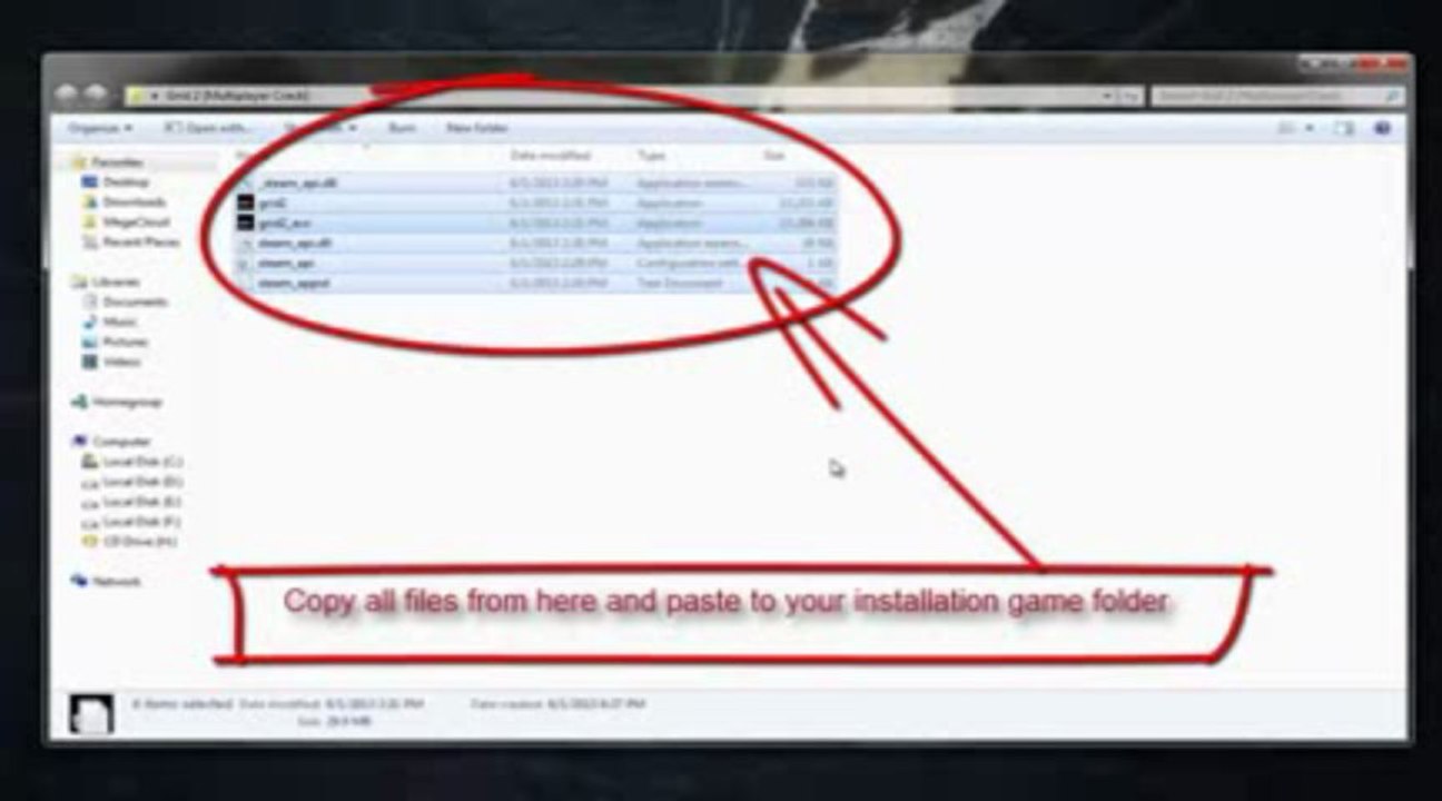 Grid 2 Multiplayer Crack 2013 (Free Download)
