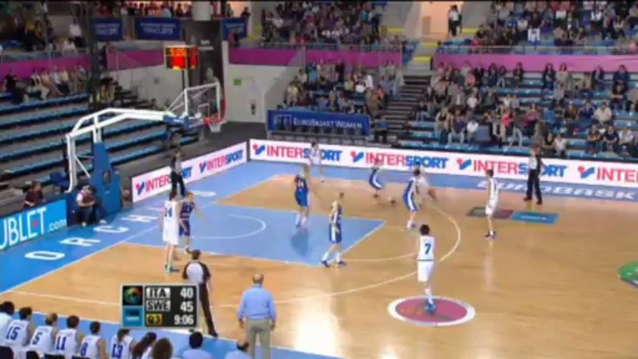 Eurobasket Donne, Italia sconfitta dalla Svezia