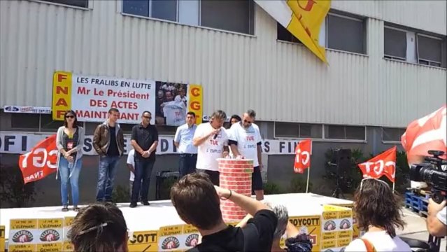 Carrefour des luttes à FRALIB, 28 Juin à Gémenos, Vidéo 1