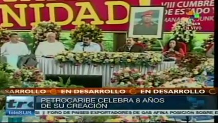 Recuerda presidente Maduro fundación de Petrocaribe hace 8 años