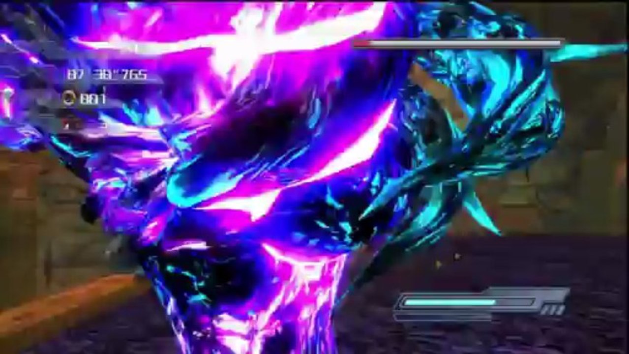 Sonic The Hedgehog - Shadow - BOSS : Mephiles Phase 2 + Générique de Fin