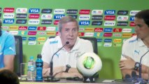 Copa Confederaciones - Tabárez: ''Uruguay e Italia podrían estar perfectamente en la final''