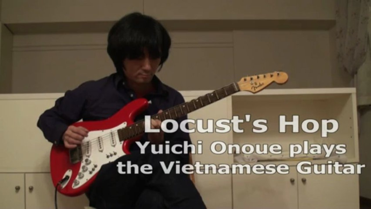 Deeply Scalloped Guitar "Locust's Hop" by Yuichi Onoue 尾上祐一