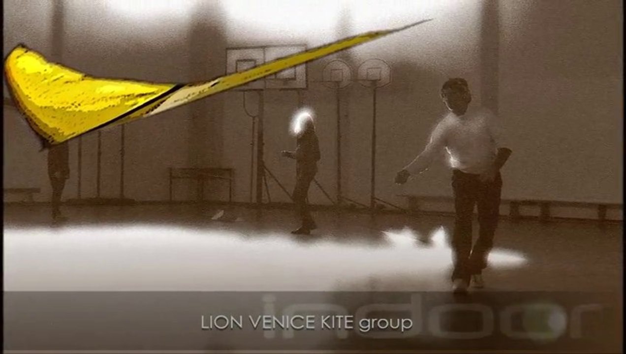 INDOOR Kite,  NO WIND ... MORE FUN 2