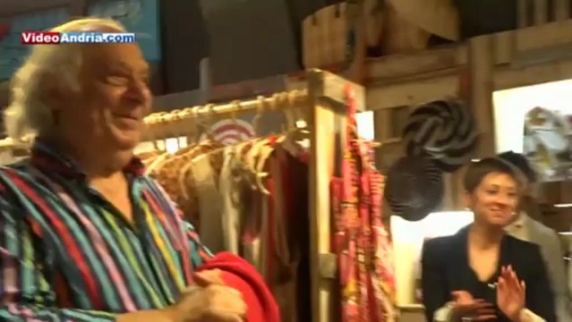 Sulla Strada con le opere dell'artista Antonio Iaccarino presso Ruta ad Andria