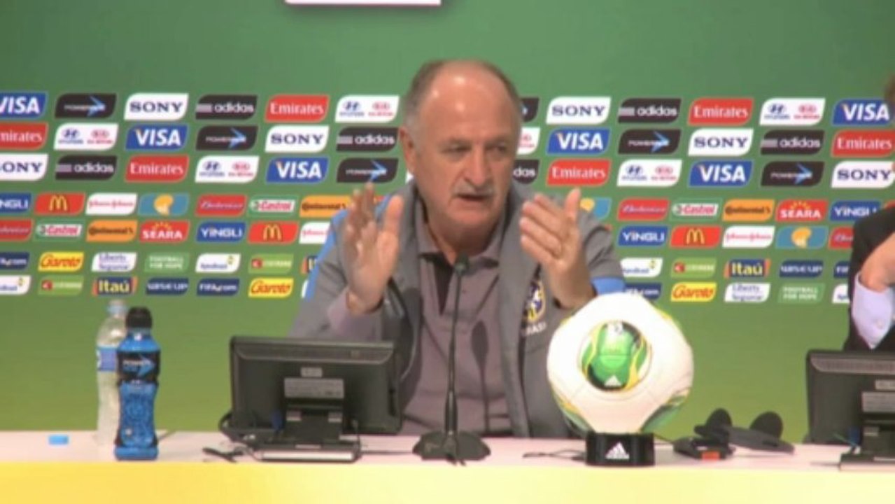 Confed Cup: Scolari: "Sehe Spanien nicht als Favoriten"