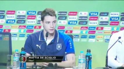 Copa Confederaciones - De Sciglio celebra su oportunidad