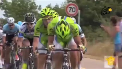Tour de France 29_06_13 - Chutes de Johnny Hoogerland,André Greipel,Peter Sagan