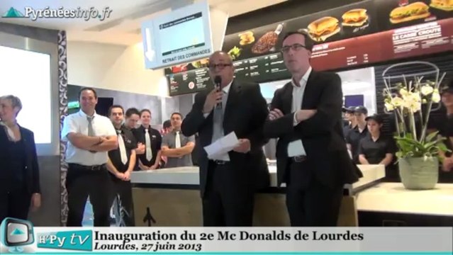 [LOURDES] Inauguration du Mc Donalds (27 juin 2013)