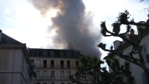 Incendie de l'Hôtel Metropole à Aix-les-Bains
