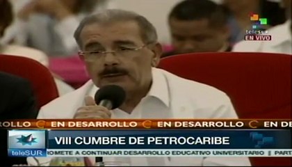 Petrocaribe ha sido un alivio para la región: Danilo Medina