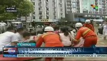 Lluvias provocan inundaciones en Provincia de Jiangxi, en China