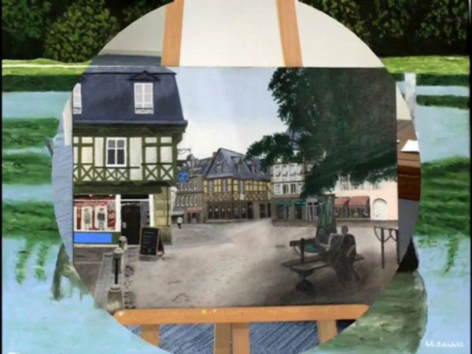 LE GALLIC,  Jean Claude, Peintures huile, pastels et mini toile, La-fontaine.tv