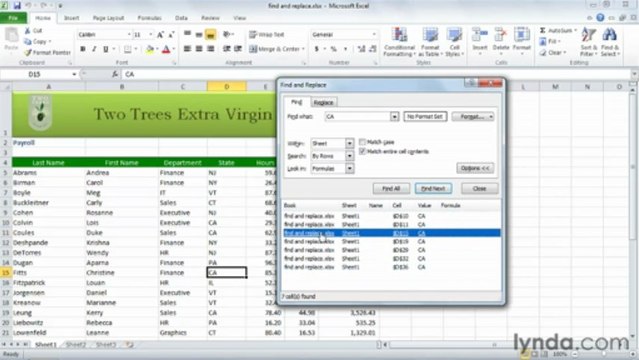 0701 Finding and replacing data