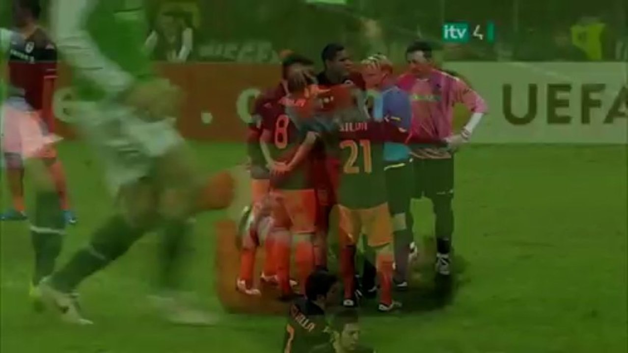 David Silva vs Bremen (A) 09-10 UEL SD