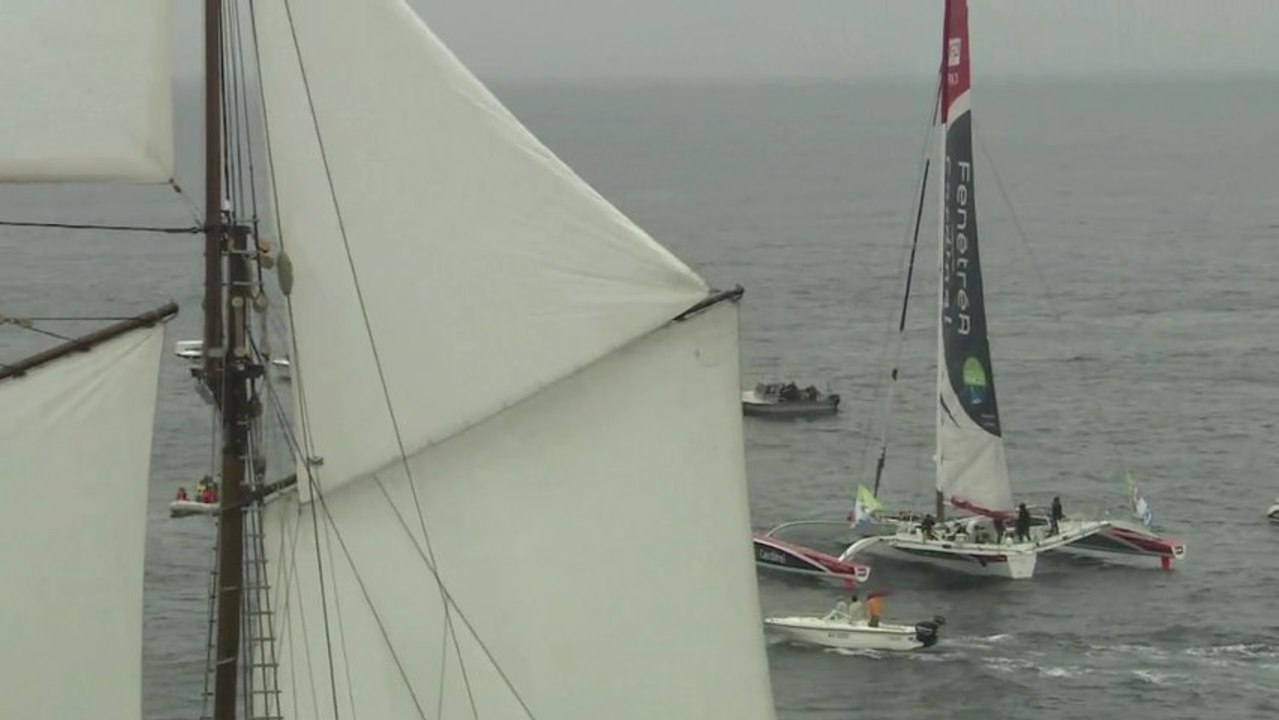 Arrivée Baie de Morlaix