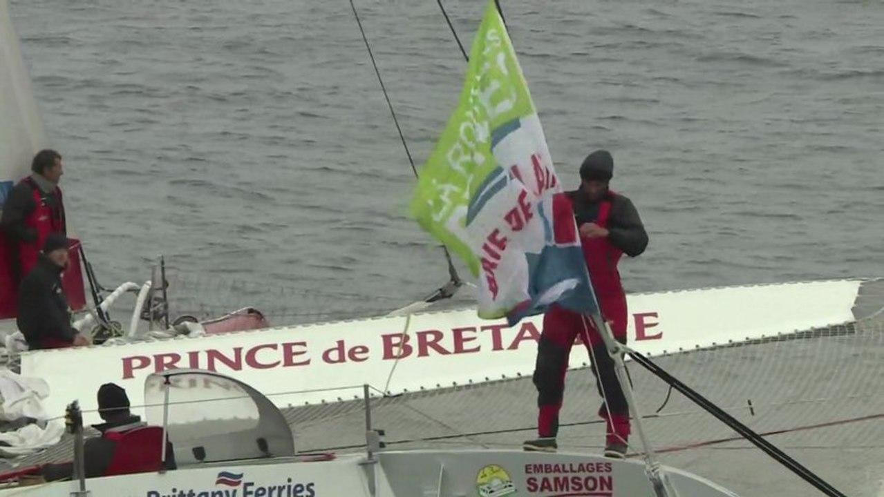 Finish in the Bay of Morlaix