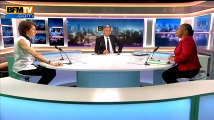 Скачать видео: BFM Politique: l'After RMC, Christiane Taubira répond aux questions de Véronique Jacquier - 30/06