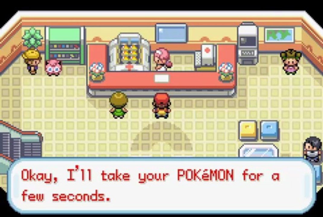 (hack) Pokémon Version Rouge Feu Omega [3] 1er Badge et évolution