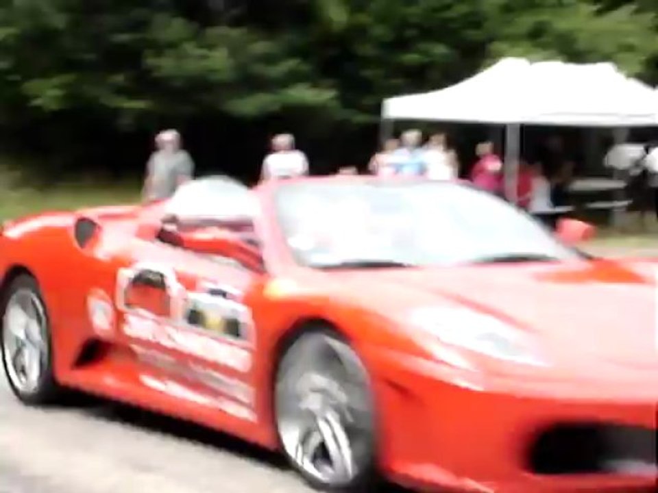 Stage sur route Ferrari F430 spyder 2
