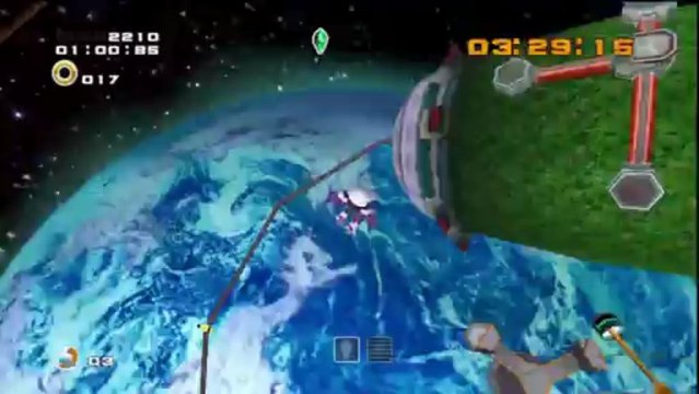 Sonic Adventure 2 Battle - Dark - Rouge : Mad Space - Mission 4 : Ramasse les morceaux d’Emerald en 4 minutes 30 secondes !