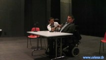 Le Prefet Parisot parle de l'accessibilité des personnes handicapées