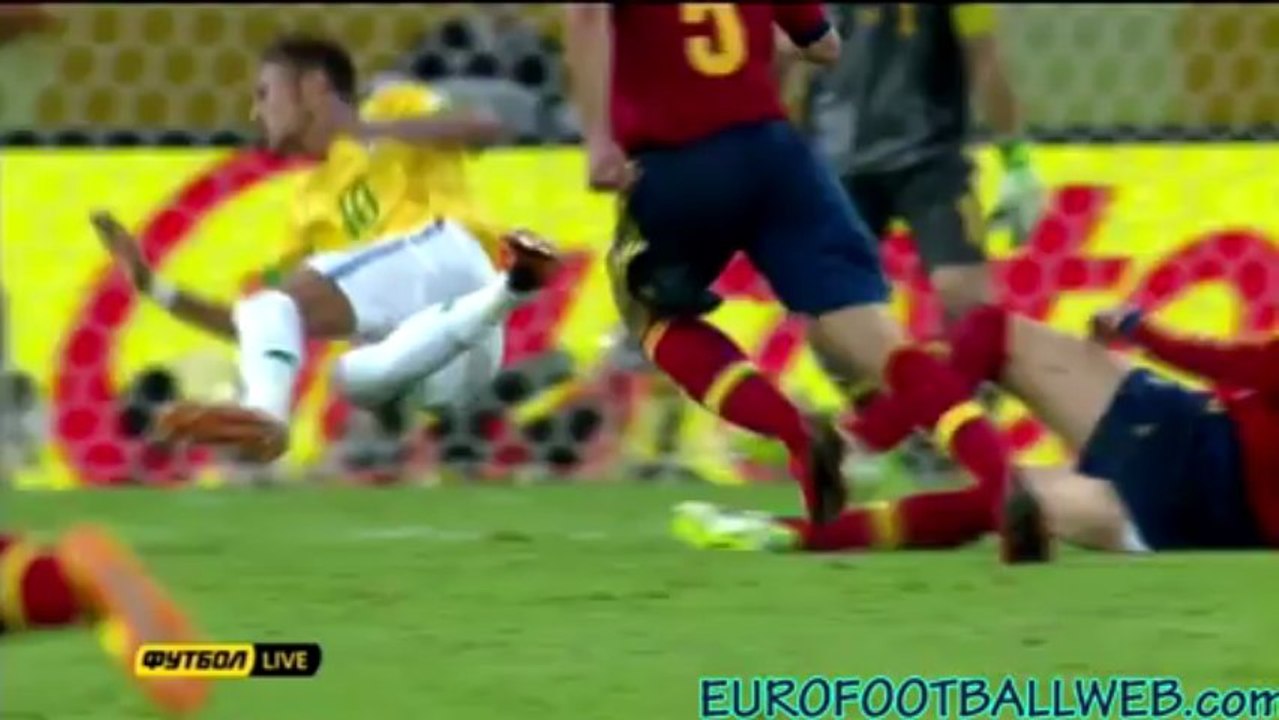 Brazil vs Spain - Second Half - Euro Football Web