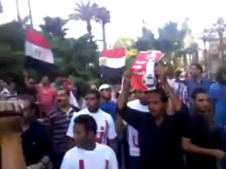 مسيرة ضباط الشرطة لميدان التحرير لإسقاط مرسي