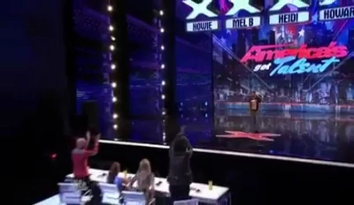 America has Talent Big Man With A suprise for everyone (bonus at the end)