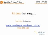 Australia's Leading Satellite Store Shows You How To Top Up Your Iridium 9555 Satellite Phone