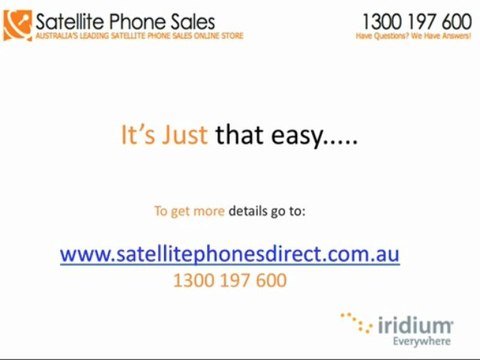 Australia's Leading Satellite Store Shows You How To Top Up Your Iridium 9555 Satellite Phone
