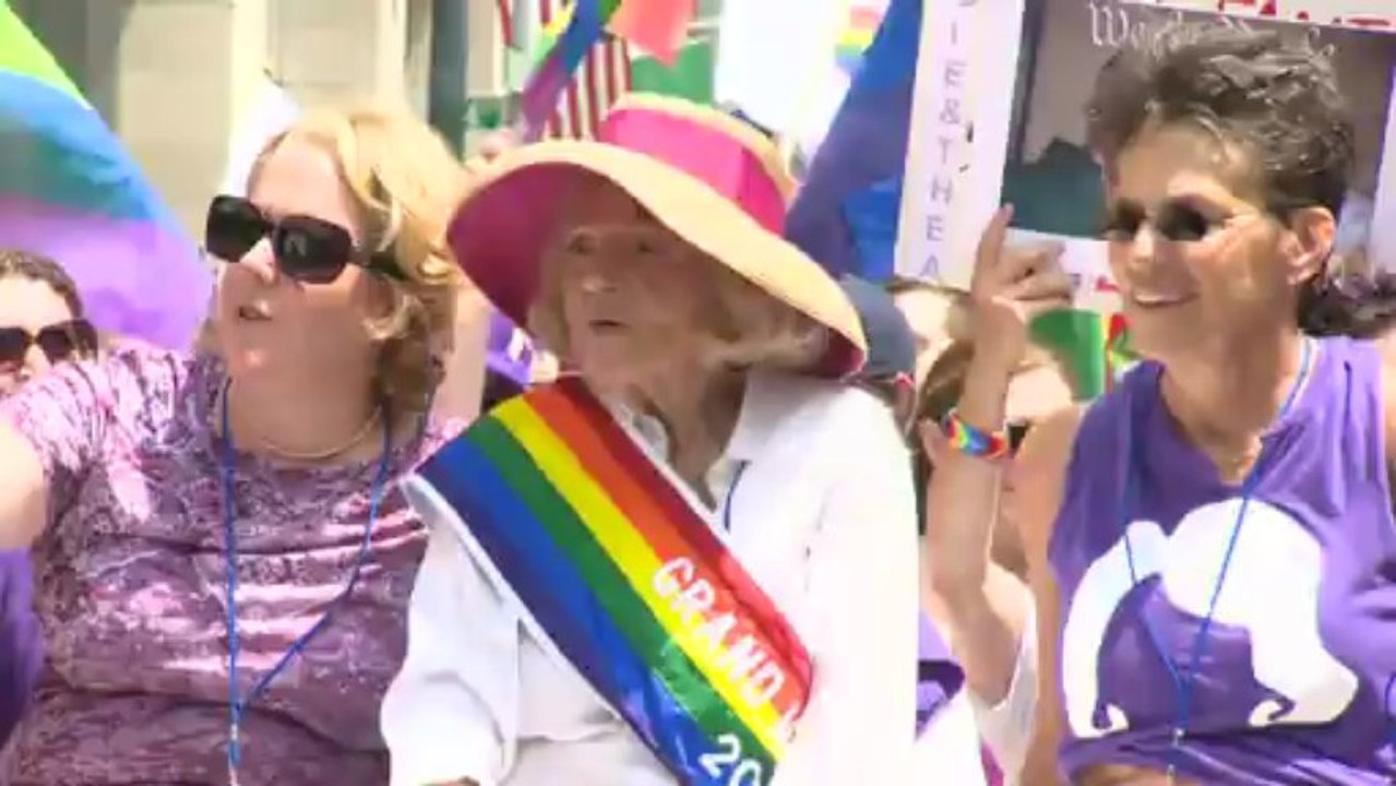 Gays em festa nos EUA