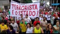 Brasile: nuove proteste con scontri a Rio de Janeiro